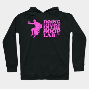 Doing Research - Pink Hoodie